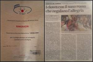 Donazione ONLUS VIP Verona