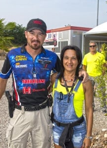 Arena Shooters Bob Vogel con Simonetta