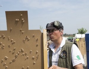 Mauro in Action · Gara con Robert G. Vogel