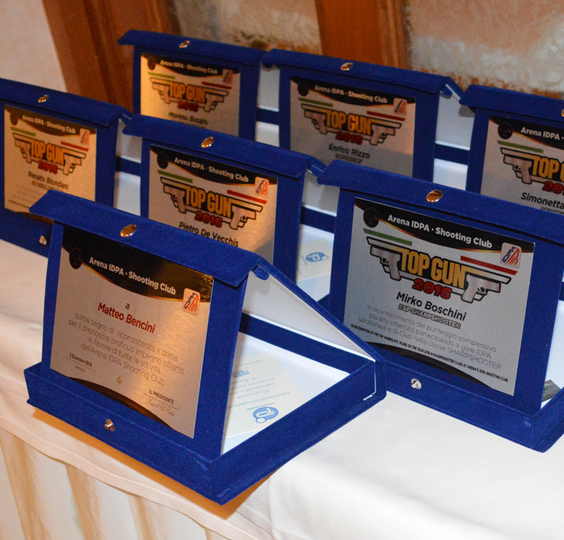 Premiazione Top Gun 2016