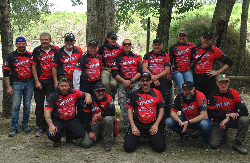 Squadra Arena Shooters in trasferta ad Agna (PD)