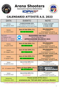 IDPA CALENDARIO_2023